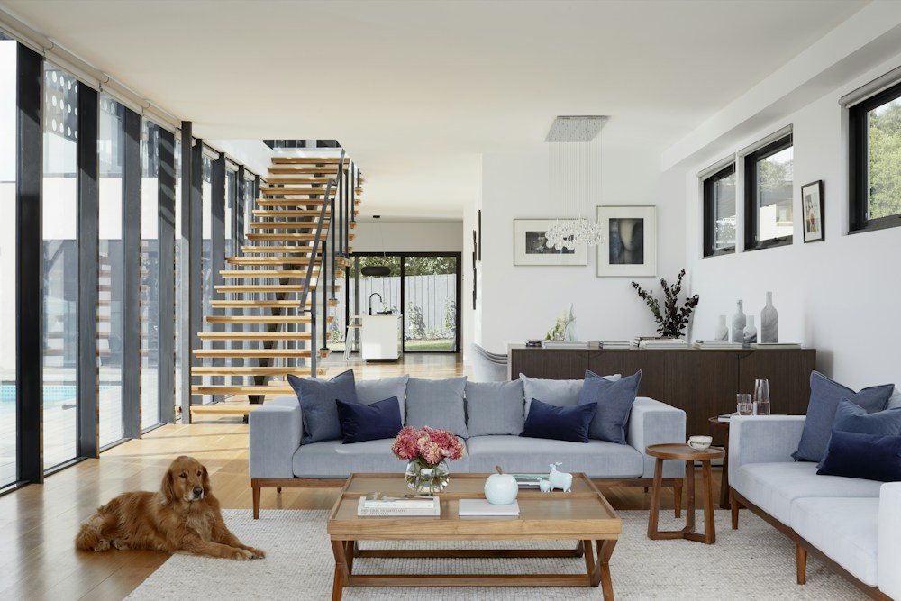 Illustrative residential interior; not a completed client installation